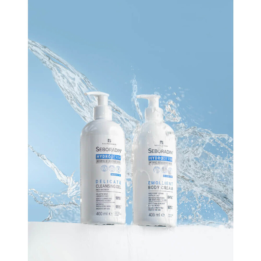 Seboradin Hydroderm gezichts- en lichaamsreinigingsgel 400 ml Seboradin Hydroderm gezichts- en lichaamsreinigingsgel 400 ml