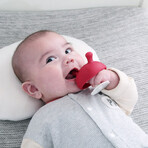 Mombella, paciette, funghi, rosso, da 3 mesi, 1 pc Mombella, paciette, funghi, rosso, da 3 mesi, 1 pc