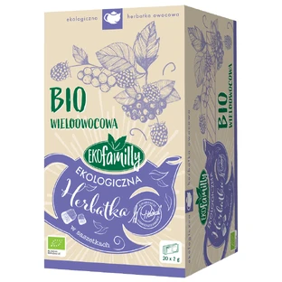 EkoFamily Bio Multifruit thé aux fruits bio, 2 g x 20 sachets