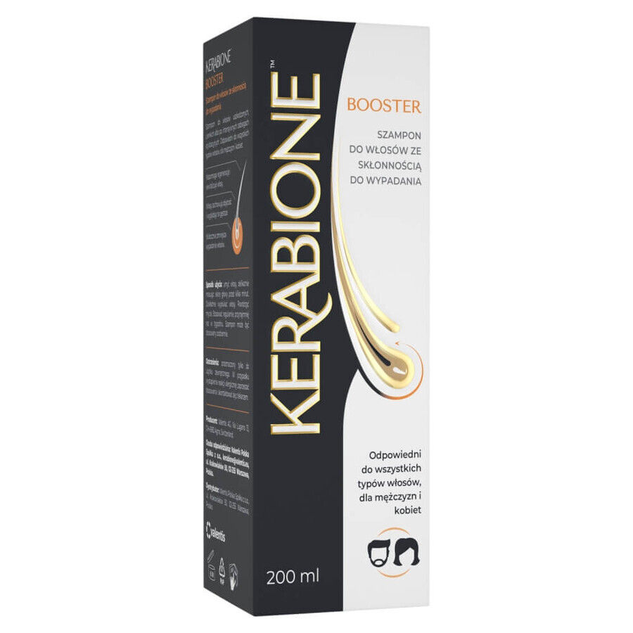 Kerabione Booster, champú para cabellos con tendencia a la caída, 200 ml Kerabione Booster, champú para cabellos con tendencia a la caída, 200 ml