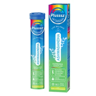 Plusssz Ashwagandha 100% Harmonia Complex, lemon flavor, 30 effervescent tablets