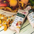 Set Crispy Natural Crunch Peach, cubetti di pesca essiccata, 4 x 12 g + un libro da colorare Blissful Nature in omaggio Set Crispy Natural Crunch Peach, cubetti di pesca essiccata, 4 x 12 g + un libro da colorare Blissful Nature in omaggio