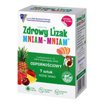 Yummy Yummy piruleta saludable, sabores surtidos, 7 piezas + libro para colorear gratis Yummy Yummy piruleta saludable, sabores surtidos, 7 piezas + libro para colorear gratis