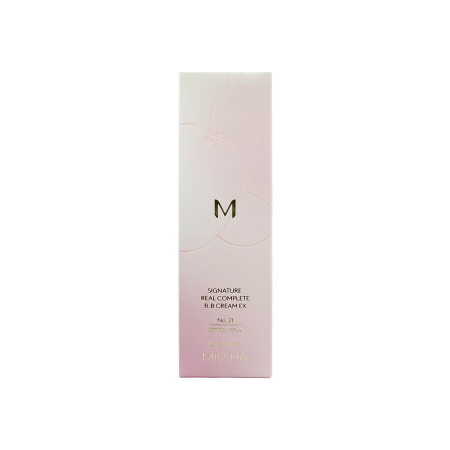 Missha Signature Real Complete BB cream, SPF 30, No. 21, 45 g Missha Signature Real Complete BB cream, SPF 30, No. 21, 45 g