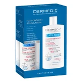 Set Dermedic Capilarte, hair growth stimulating treatment serum for men and women, 150 ml + hair growth stimulating treatment shampoo, 300 ml