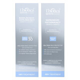Set L'Biotica Estetic Clinic OXY, dermo-tratament hidratant și oxigenant, SPF 30, 35 ml + dermo-tratament reparator și oxigenant pentru noapte, 30 ml