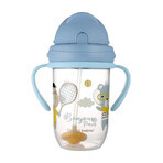 Canpol Babyset, niet-druppelende beker met slang en gewicht, Bonjur Paris, blauw, vanaf 6 maanden, 270 ml + siliconen niet-druppelende slang met gewicht, grijs, 1 stuk voor 1 cent Canpol Babyset, niet-druppelende beker met slang en gewicht, Bonjur Paris, blauw, vanaf 6 maanden, 270 ml + siliconen niet-druppelende slang met gewicht, grijs, 1 stuk voor 1 cent