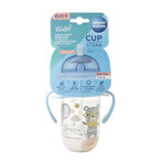 Canpol Babyset, niet-druppelende beker met slang en gewicht, Bonjur Paris, blauw, vanaf 6 maanden, 270 ml + siliconen niet-druppelende slang met gewicht, grijs, 1 stuk voor 1 cent Canpol Babyset, niet-druppelende beker met slang en gewicht, Bonjur Paris, blauw, vanaf 6 maanden, 270 ml + siliconen niet-druppelende slang met gewicht, grijs, 1 stuk voor 1 cent
