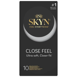 Unimil Skyn Close Feel, preservativos sin látex, 10 unidades