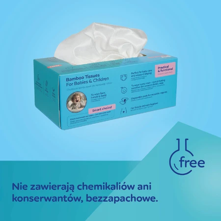 Canpol Babies, bamboe servetten voor baby's en kinderen, 100 stuks