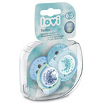 Lovi, tétine, silicone, dynamique, phosphorescente, Tie Dye, bleu, garçon, 22/917, 0-3 mois, 2 pièces Lovi, tétine, silicone, dynamique, phosphorescente, Tie Dye, bleu, garçon, 22/917, 0-3 mois, 2 pièces
