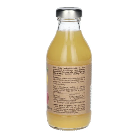 Sema Herba Apfel-, Zitronen- und Ingwersaft, 300 ml
