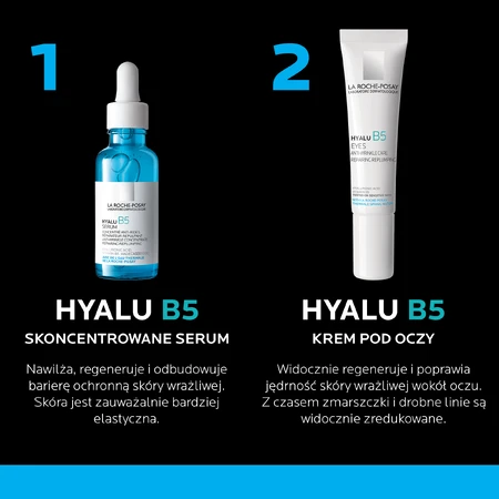 La Roche-Posay Hyalu B5 kit, anti-rimpelserum 30 ml + anti-rimpel oogcrème 15 ml