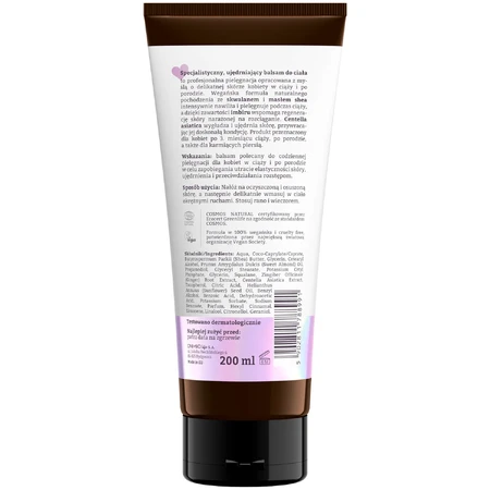 OnlyBio Lovely Mummy, loción reafirmante antiestrías para embarazadas y puérperas, 200 ml