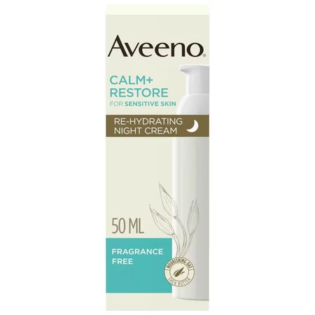 Aveeno Calm+ Restore moisturizing night cream 50 ml