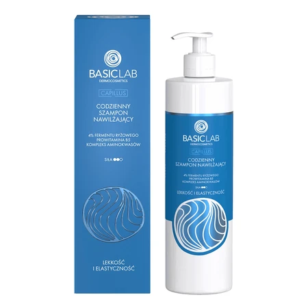 BasicLab Capillus tägliches feuchtigkeitsspendendes Shampoo 300 ml
