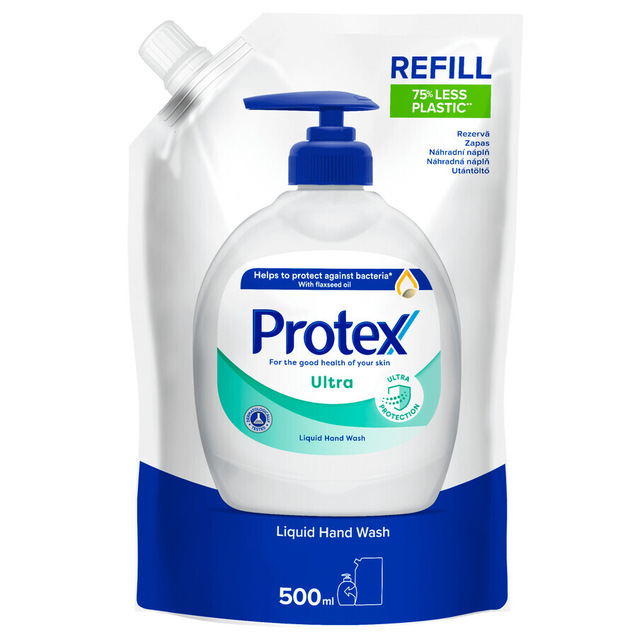 Protex Ultra, săpun lichid, rezervă, 500 ml