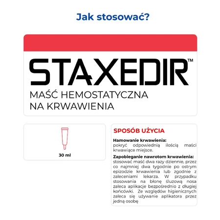 Staxedir, bloedstelpende zalf, 30 ml