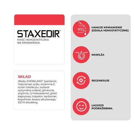 Staxedir, bloedstelpende zalf, 30 ml