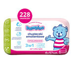 Bambino, salviettine emollienti 3in1, confezione da quattro, 4 x 57 pezzi Bambino, salviettine emollienti 3in1, confezione da quattro, 4 x 57 pezzi