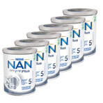 Nestle NAN Optipro Plus 5, prodotto a base di latte per bambini di età superiore ai 2,5 anni, 6 x 800 g Nestle NAN Optipro Plus 5, prodotto a base di latte per bambini di età superiore ai 2,5 anni, 6 x 800 g