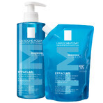 La Roche-Posay Effaclar Kit, Reinigungsgel für fettige und empfindliche Haut, 400 ml + 400 ml Reserve La Roche-Posay Effaclar Kit, Reinigungsgel für fettige und empfindliche Haut, 400 ml + 400 ml Reserve