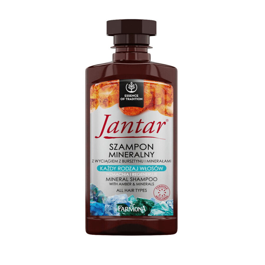 Set Jantar Bursztynowa Regeneracja, shampoo 400 ml + conditioner 10 ml + mist 200 ml