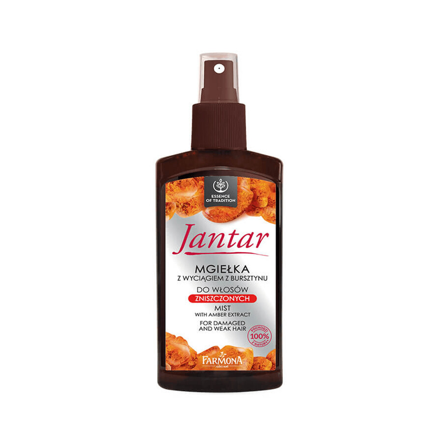 Set Jantar Bursztynowa Regeneracja, shampoo 400 ml + conditioner 10 ml + mist 200 ml