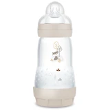 MAM Perfect Start Anti-Colic, anti-colic bottle with silicone teat, Planet Love, unisex, from 2 months, 260 ml