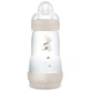 MAM Perfect Start Anti-Colic, anti-koliekfles met siliconenspeen, Planet Love, unisex, vanaf 2 maanden, 260 ml