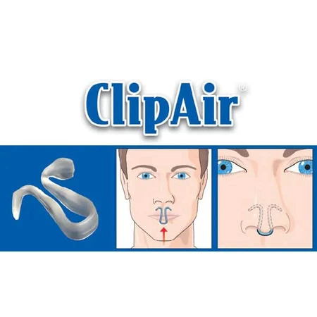 ClipAir nasal breathing piece, sizes S, M, L