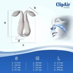 ClipAir nasal breathing piece, sizes S, M, L