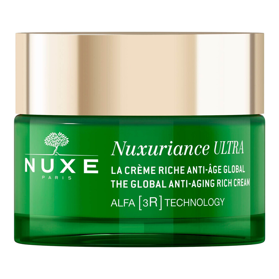 Nuxe Nuxuriance Ultra set, anti-aging day cream, 50 ml + anti-aging eye and lip cream, 15 ml for 1 penny