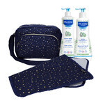 Mustela Bebe Enfant Hydra Bebe Set, Körpermilch 750 ml + sanftes Reinigungsgel 750 ml + gratis Tauschmattenbeutel Mustela Bebe Enfant Hydra Bebe Set, Körpermilch 750 ml + sanftes Reinigungsgel 750 ml + gratis Tauschmattenbeutel