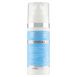 Bielenda Profesional SupremeLAB Hydra Glow, Hidrocrema hidratante sin aceite con efecto Glow, 50 ml