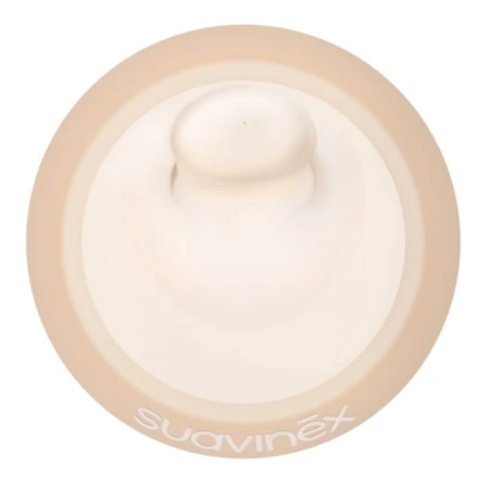 Suavinex Zero Zero, tetina de silicona para biberón, anticólico, flujo rápido, talla L, a partir de 6 meses, 2 unidades