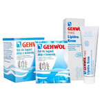 Set Gehwol med Lipidro voetcrème 75 ml + voetbadzout met lavendel, 20 g x 10 zakjes Set Gehwol med Lipidro voetcrème 75 ml + voetbadzout met lavendel, 20 g x 10 zakjes