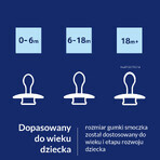 Lovi Prime, ciuccio, in silicone, dinamico, viola, 34/421, 0-6 mesi, 1 pezzo Lovi Prime, ciuccio, in silicone, dinamico, viola, 34/421, 0-6 mesi, 1 pezzo