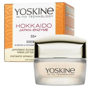 Yoskine Hokkaido Japan-Enzyme 55+, crema de enzimas lifting, 50 ml