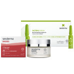 Sesderma set, Daeses face and body lifting cream, 50 ml + Factor G Renew biostimulating ampoules, 1.5 ml x 7 ampoules for 1 penny