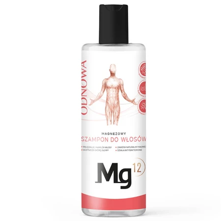 Mg12 Renew, haarshampoo met magnesium en Epsom zout, 200 ml