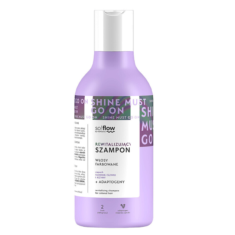 So!Flow, revitalizing shampoo, dyed hair, 400 ml