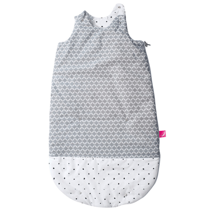 Motherhood Zip-A-Round, 2 in 1 cotton sleeping bag, TOG 2, gray, 3-18 months, 1 pc