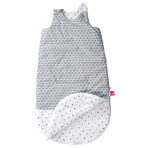 Motherhood Zip-A-Round, 2 in 1 cotton sleeping bag, TOG 2, gray, 3-18 months, 1 pc
