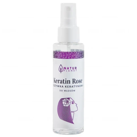 Acondicionador capilar Natur Planet con queratina, 100 ml