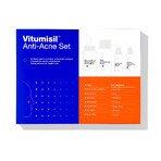 Vitumisil Kit Anti-Acné, espuma facial 100 ml + tónico 100 ml + crema de día 50 ml + crema de noche 50 ml Vitumisil Kit Anti-Acné, espuma facial 100 ml + tónico 100 ml + crema de día 50 ml + crema de noche 50 ml