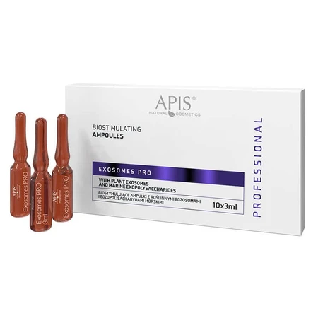 Apis Exosomes Pro, biostimulerende flacons met plantenexosomen, 3 ml x 10 flacons