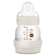 MAM Perfect Start Anti-Colic, anti-koliekfles met siliconenspeen, Planet Love, unisex, vanaf de geboorte, 130 ml