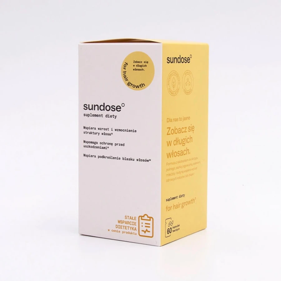 Sundose for hair growth, 60 capsules