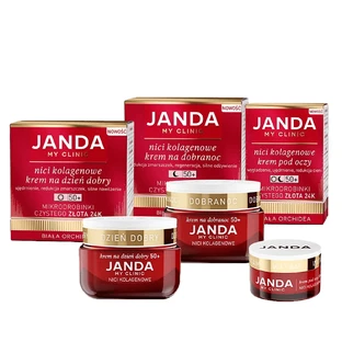 Set Janda My Clinic Collagen Threads 50+, day cream 50 ml + night cream 50 ml + eye cream 15 ml